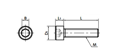 Dimensional drawing of SCX-C