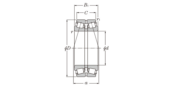 Outward facing