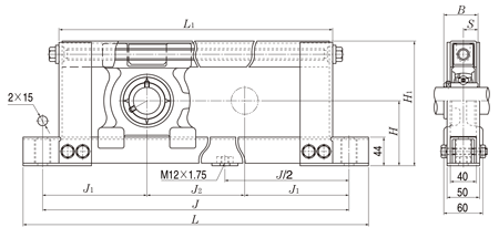 Stretcher unit drawing 01