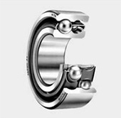 Double row angular ball bearing, feature 1