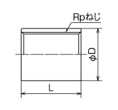 Stainless Steel Product, Socket (Straight Thread), SFS2 Type, Drawing