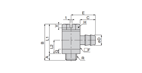 Minimal Fitting - Minimal Barb Elbow: related image