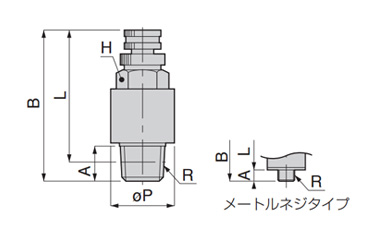 Throttle Valve ET dimensional drawing