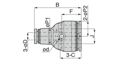 PY dimensional drawing