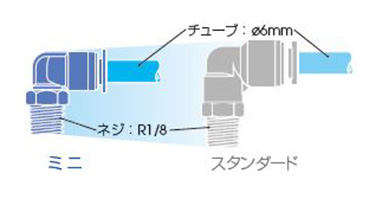 Comparison between Mini and Standard