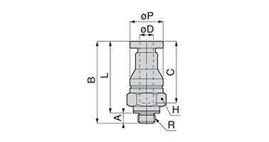 Corrosion-resistant Tube Fitting Stainless SUS316 - Straight: related image