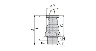 Corrosion-resistant Tube Fitting Stainless SUS316 - Straight: related image