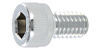 Hex socket head cap screw (fully-threaded / partially threaded) [1 to 500 pcs., 7 types of materials, 21 types of surface treatment]: Related images