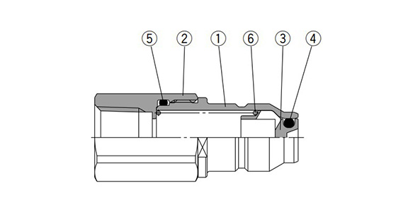 Plug structural drawing