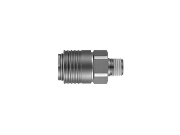 Without check valve, plug, male thread type external appearance