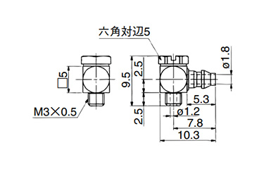 Barb Elbow For Polyurethane Tube, 10-M-3ALU-3, -4: related images