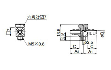 Barb Tee For Soft Tubes 10-MS-5ATHU-3, -4, -6: related images