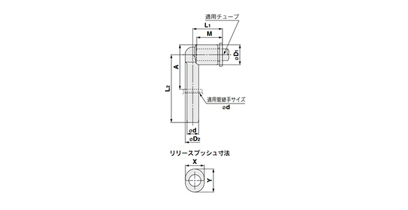 Extended Plug-In Elbow KQ2W: related images