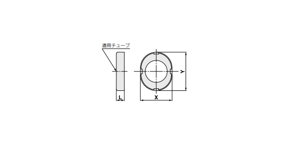 Color Cap dimensional drawing (for oval shaped release button) 