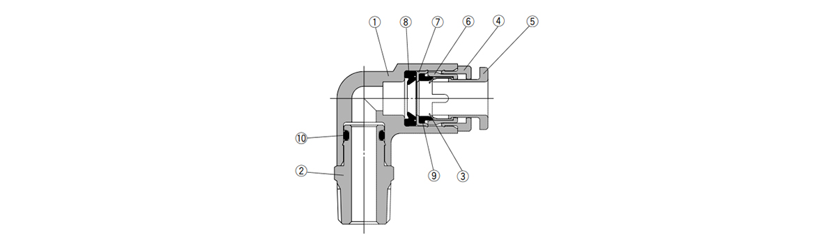 KPQ/KPG Series structural drawing 