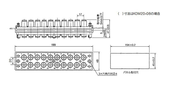 Rectangular Multi-Connector KDM: related images