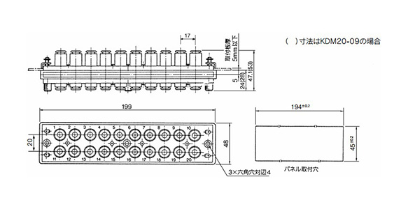 Rectangular Multi-Connector (Inch Size) KDM: related images