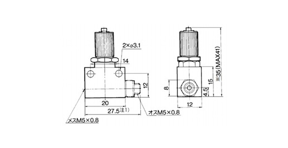 Standard Type Speed Controller, In-Line Type, AS Series: related images