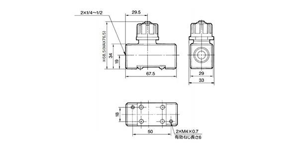 Standard Type Speed Controller, In-Line Type, AS Series: related images