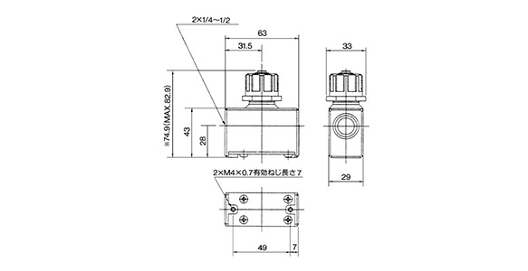 Standard Type Speed Controller, In-Line Type, AS Series: related images