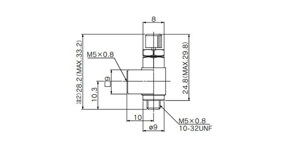 Speed Controller For Low-Speed Operation, Standard Type (Metal Body) AS-M Series: related images