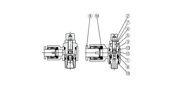 Flame-Resistant (Equivalent To UL-94 Standard V-0) Speed Controller With One-Touch Fittings, Elbow Type, AS Series: related images