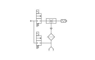 Preventing backflow to the source of the vacuum (simple vacuum retention) 