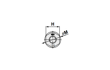 Female Connector dimensional drawing for sizes 2 to 5 