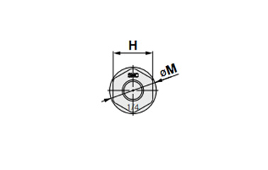 Female Connector dimensional drawing for sizes 2 to 5 