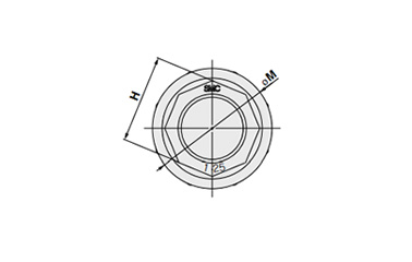 LQ1U dimensional drawing for size 6 