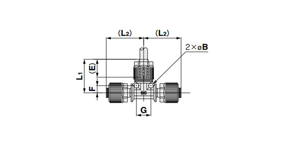 T3 Type dimensional drawing 