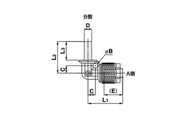 Tubing Extension Union Elbow LQ1E-T Metric Size: Related images