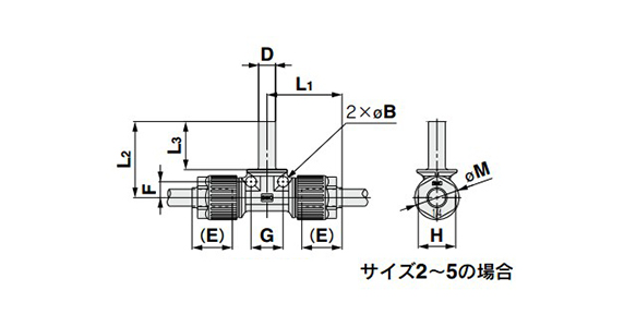 Tubing Extension Union Tee LQ1T-TT Inch Size: Related images