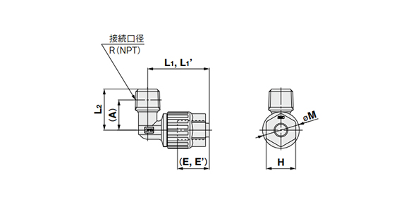 Male Elbow LQ3L-M External Appearance 