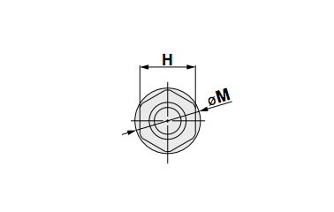 Fluoropolymer Bore Through Connector: LQHB Metric Size: Related Image