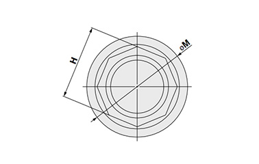 Fluoropolymer Bore Through Connector: LQHB Metric Size: Related Image