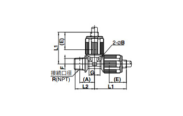 Male Run Tee Dimensional Drawing 