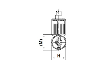 Union Elbow Dimensional Drawing for Size 2 