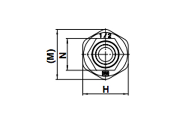 Union Tee: Inch Size Dimensional Drawings, Sizes 4 and 5 