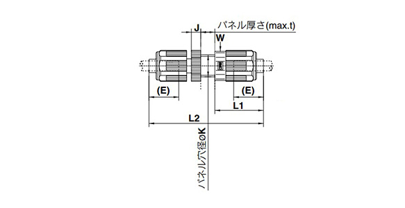 Panel Mount Union: LQ2P Inch Size: Related Image