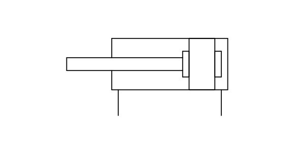 JIS symbol: Rubber bumper 