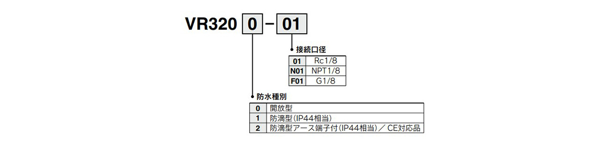 Model number example