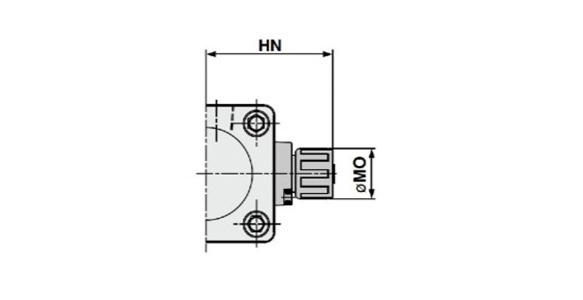 Locking type manual release: Suffix L