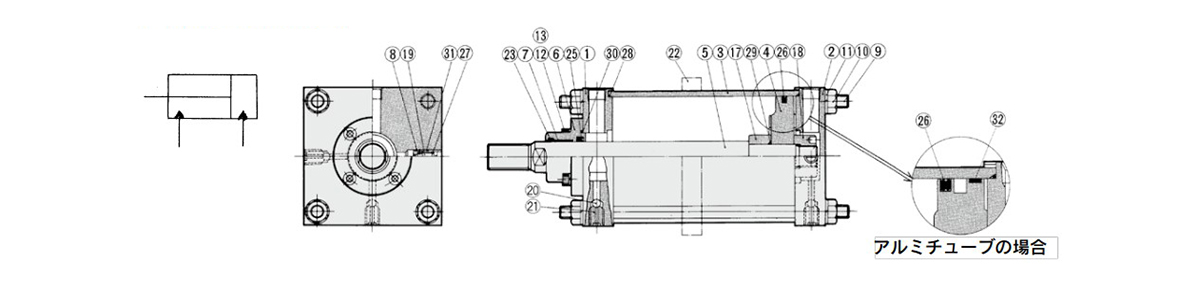 Air-hydro type diagram