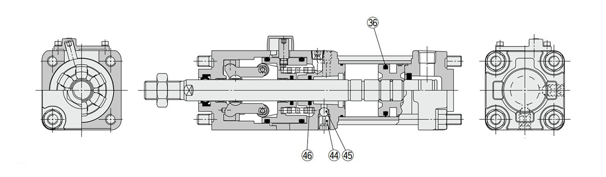 Air-hydro type diagram