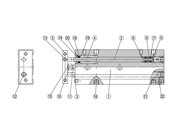 CXSM6 slide bearing