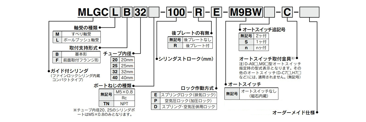 Model number examples