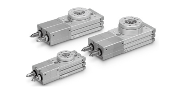 External appearance of 3-Position Rotary Table MSZ Series