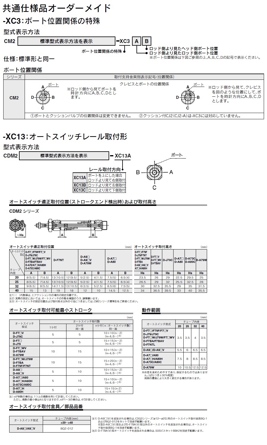 Air Cylinder, Standard Type: Single Acting, Spring Return/Extend CM2 Series: related images