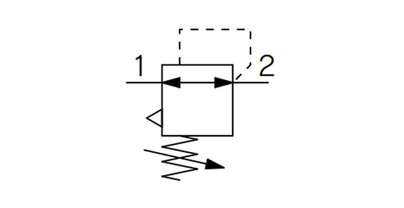 Regulator - Single Unit Type ARM5S Series: JIS symbol, relieving type